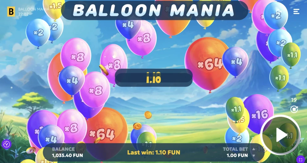 Mystake Balloon Slot