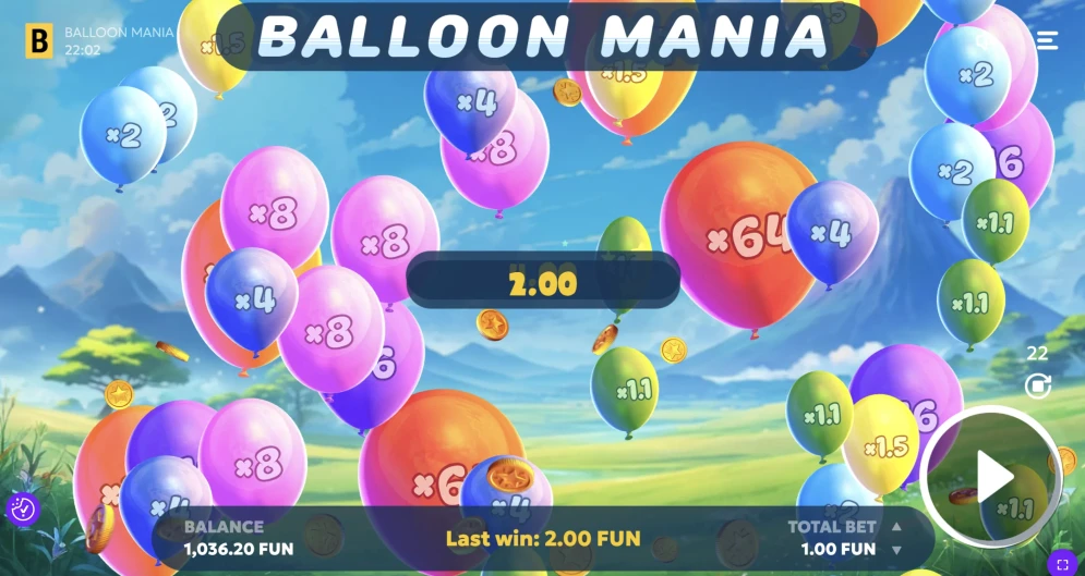Mystake Balloon Slot