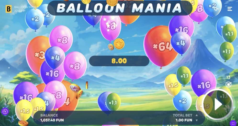Mystake Balloon Slot